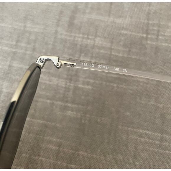 New Michael Korks MK1078 Oahu Womens Silver Clear Sunglasses main image 5